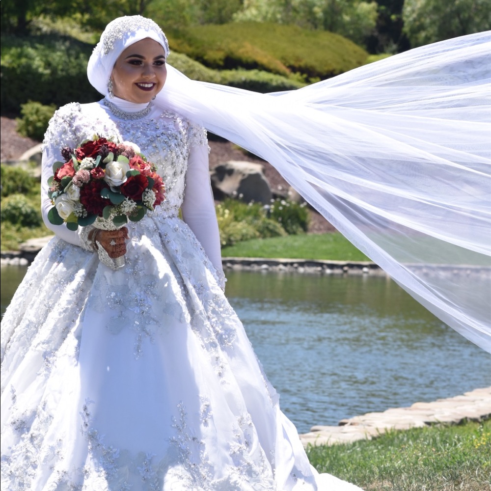 High couture wedding gown